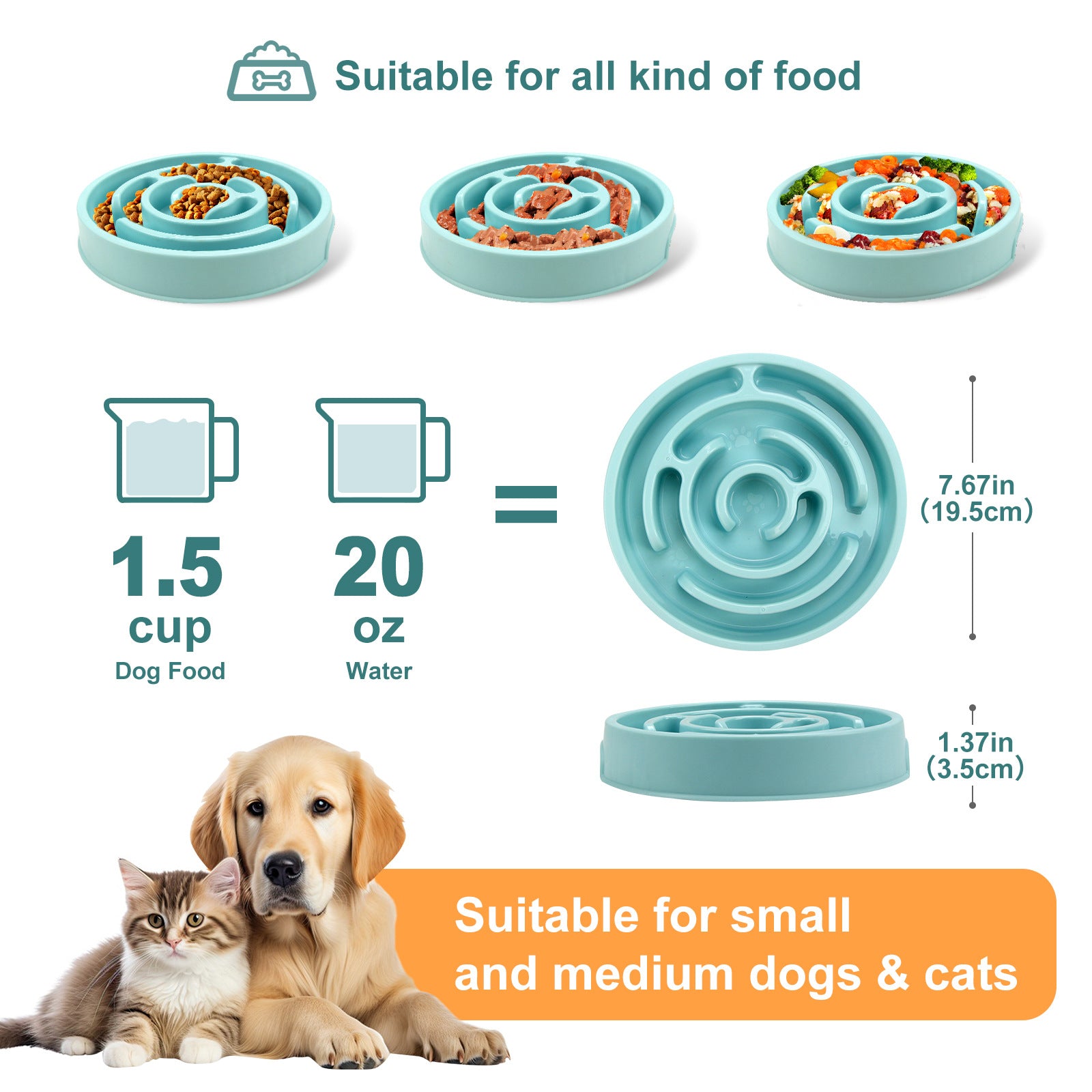 Safer eating made simple with this slow feeder