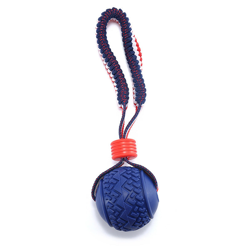 Fun, durable rope ball toy for happy playtime